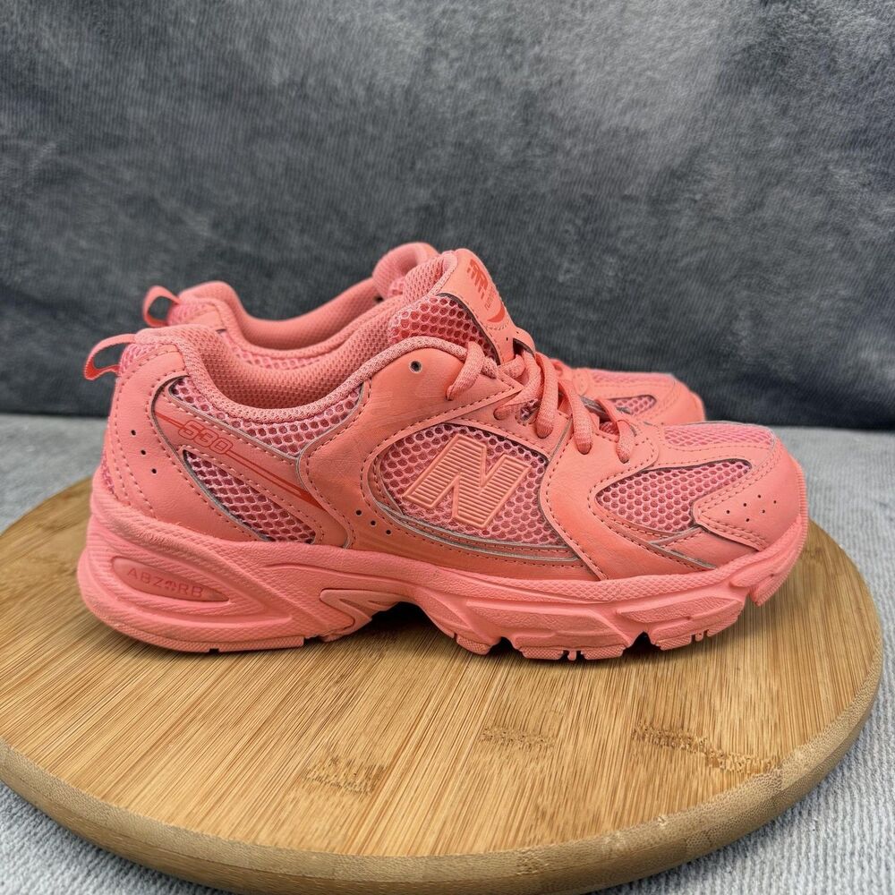 New Balance 530 Shoes Girls Size 4 Pink Mesh Running Sneakers GR530TBK RG3